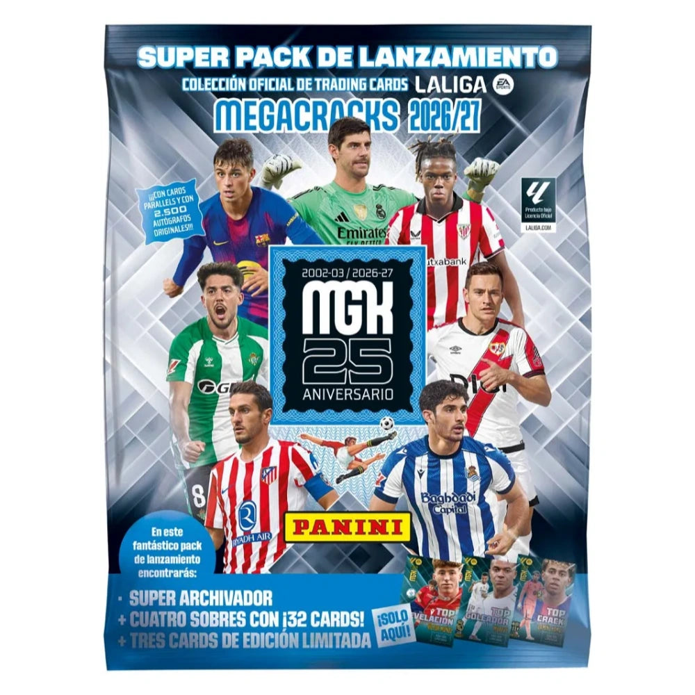 Panini MegaCracks LaLiga 2026/27 Starter Pack