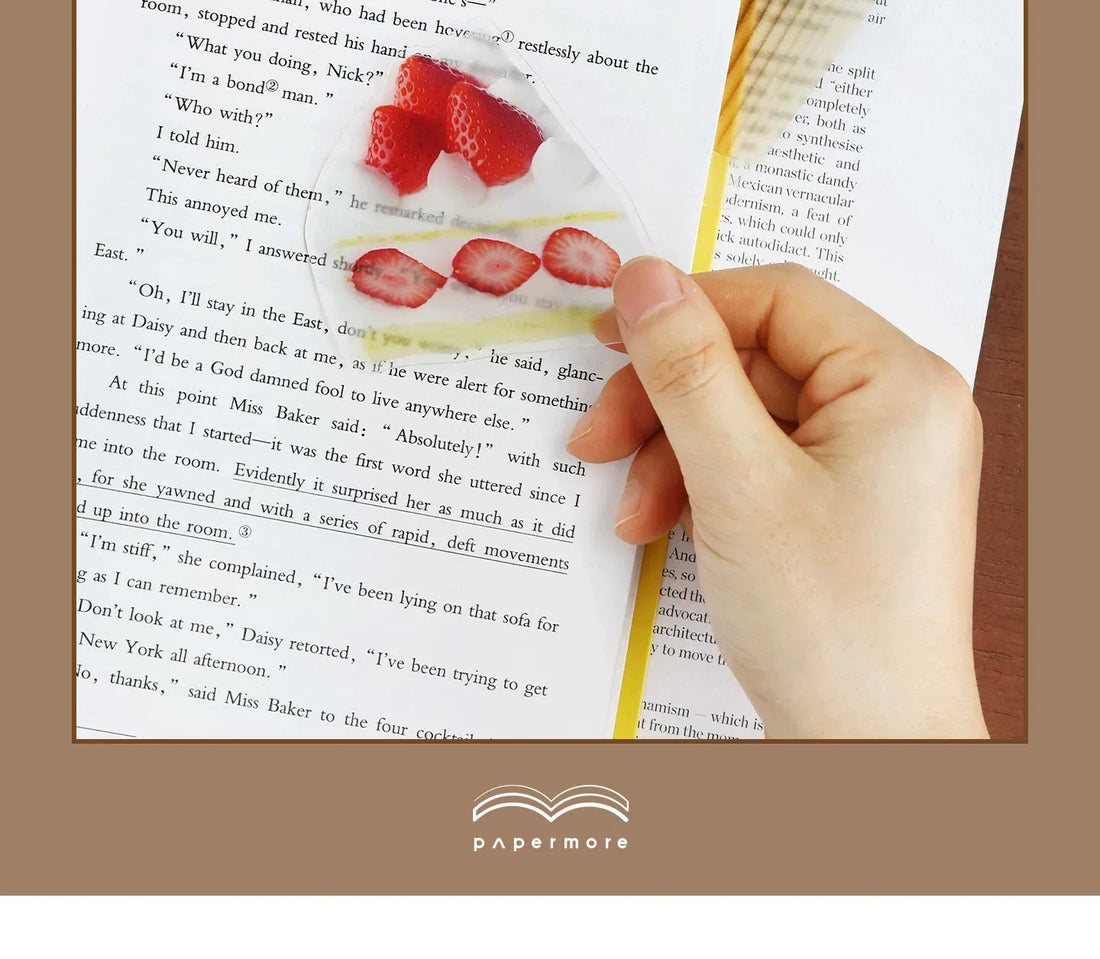Papermore Book Lover Series Shaped Clear Acrylic Bookmark, image 19
