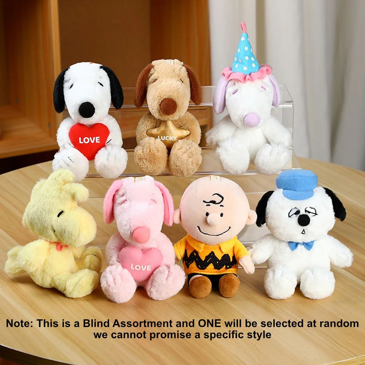 Peanuts Snoopy Plush Keychain Blind Box
