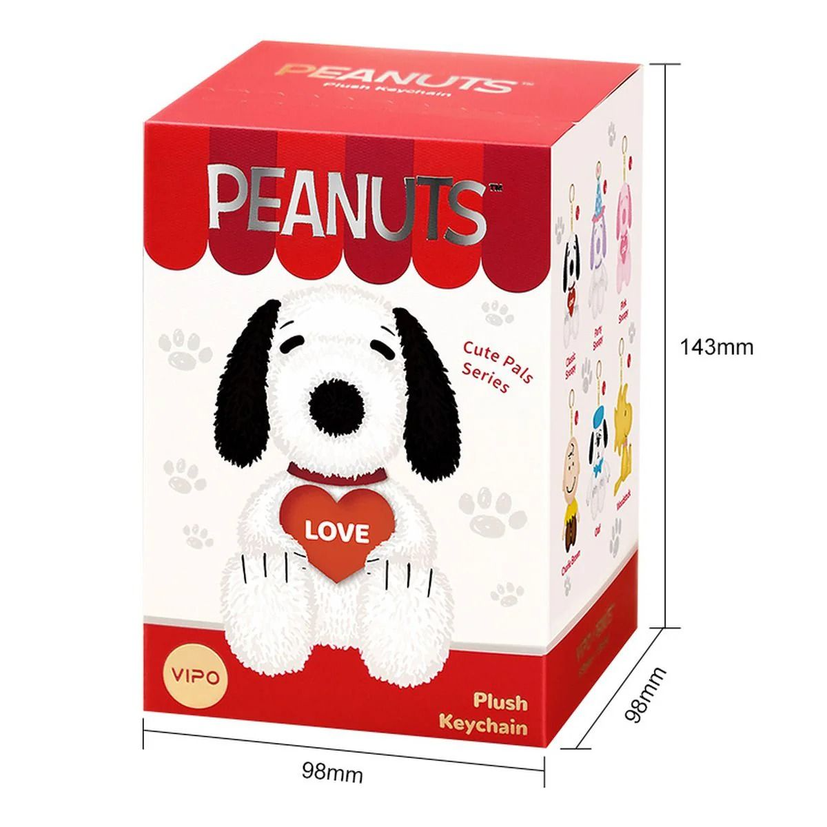 Peanuts Snoopy Plush Keychain Blind Box