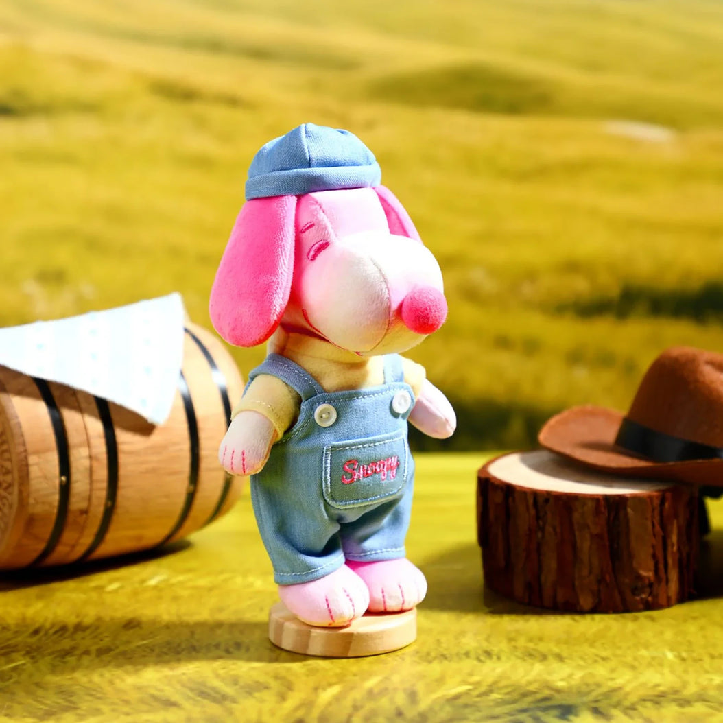 Peanuts Snoopy Denim Series Plush Keychain Blind Box, image 3