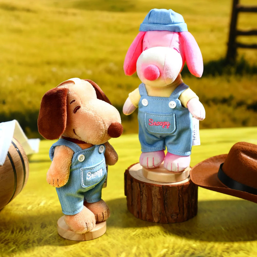 Peanuts Snoopy Denim Series Plush Keychain Blind Box, image 6