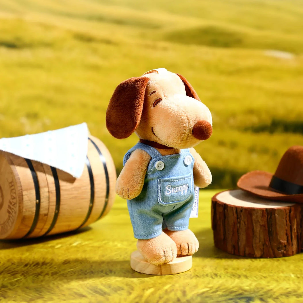 Peanuts Snoopy Denim Series Plush Keychain Blind Box, image 7