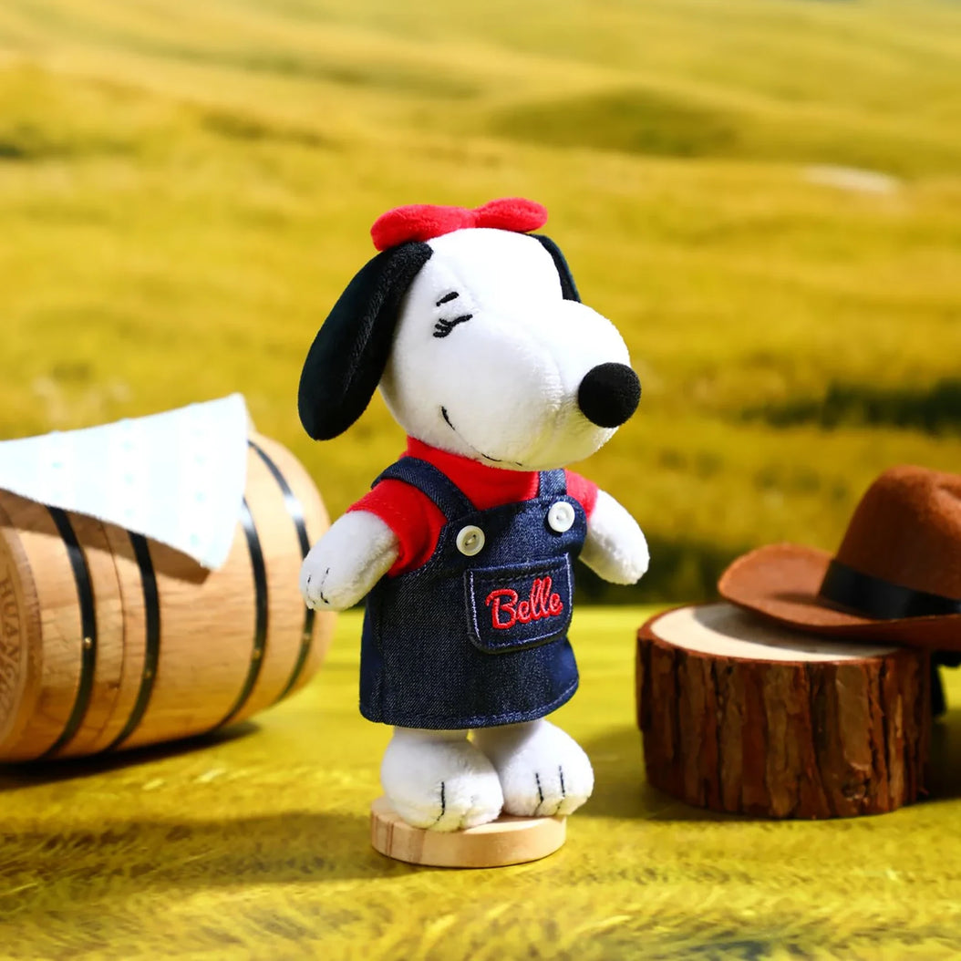 Peanuts Snoopy Denim Series Plush Keychain Blind Box, image 9