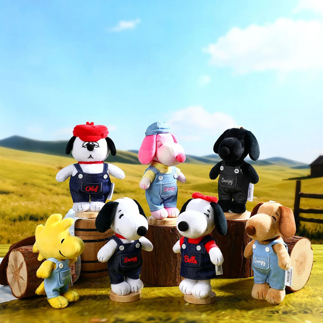 Peanuts Snoopy Denim Series Plush Keychain Blind Box, image 10