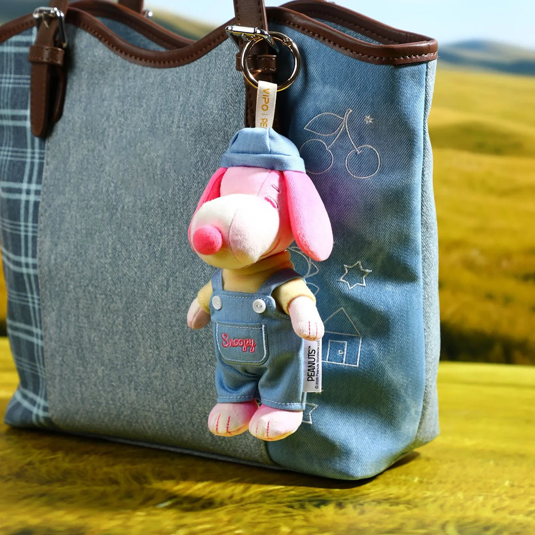 Peanuts Snoopy Denim Series Plush Keychain Blind Box, image 15