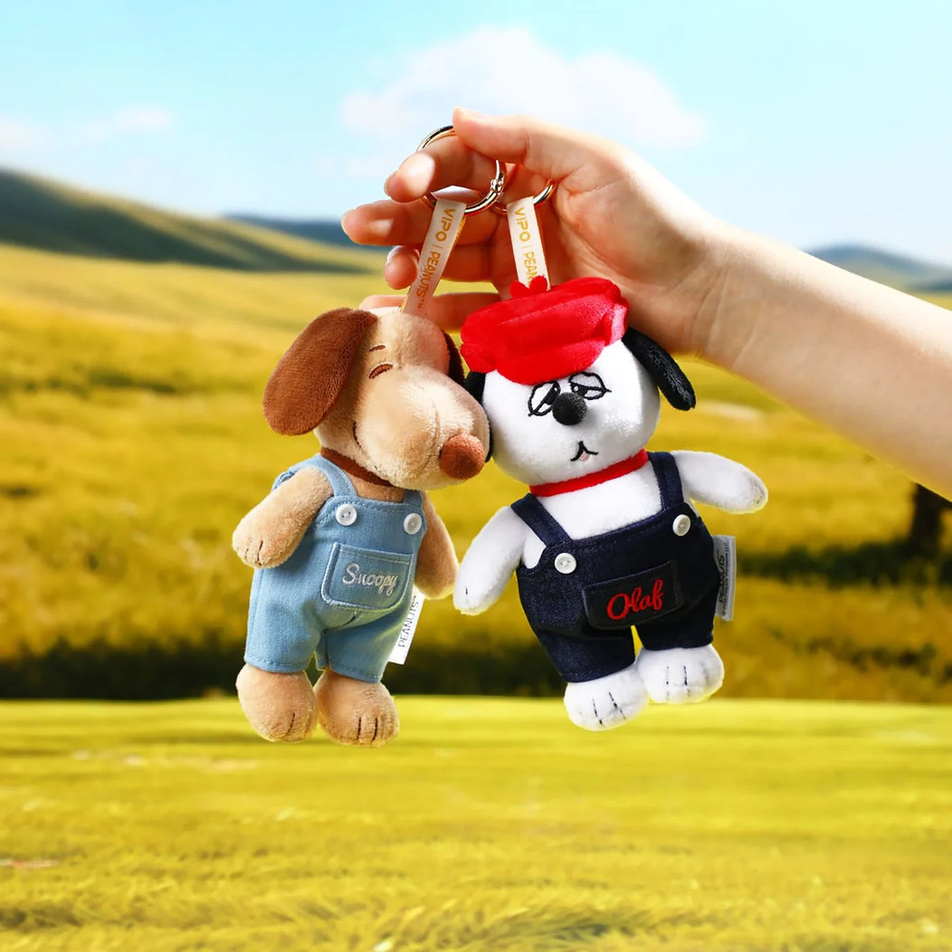 Peanuts Snoopy Denim Series Plush Keychain Blind Box, image 16