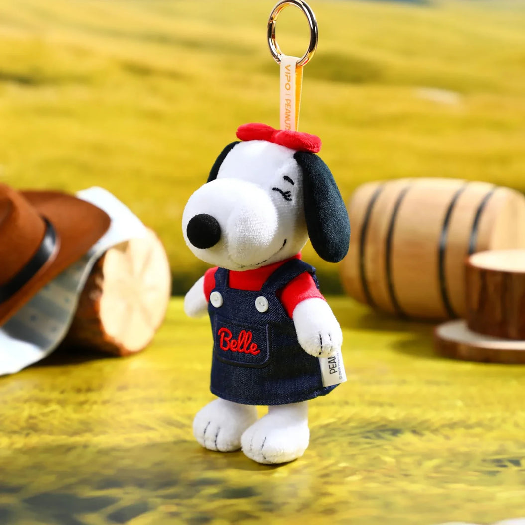 Peanuts Snoopy Denim Series Plush Keychain Blind Box, image 17
