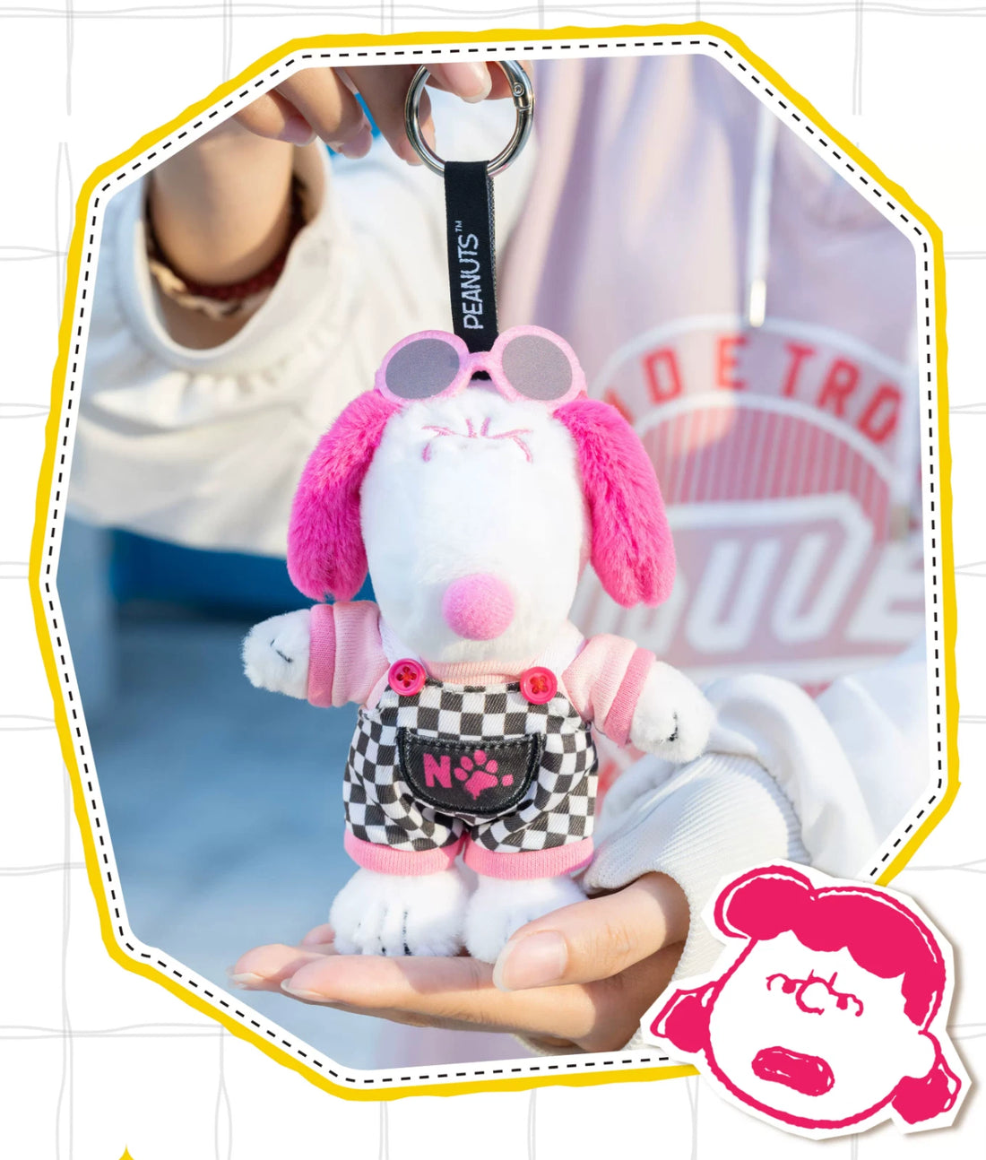 Peanuts Snoopy Mood Outfits Series Plush Keychain Blind Box, image 3
