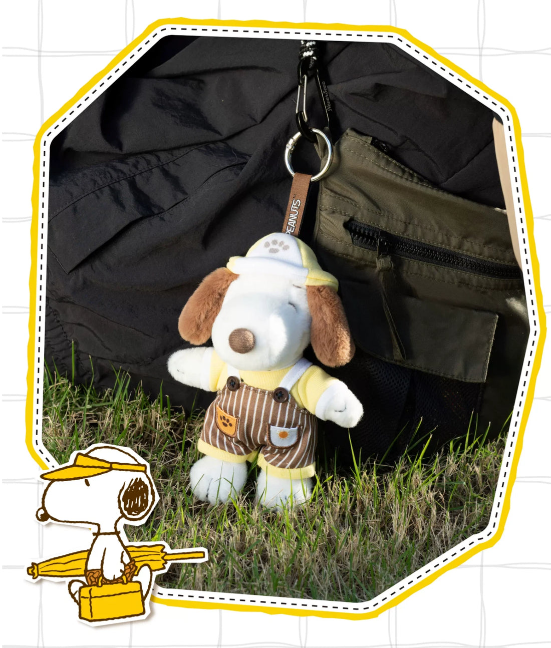Peanuts Snoopy Mood Outfits Series Plush Keychain Blind Box, image 4