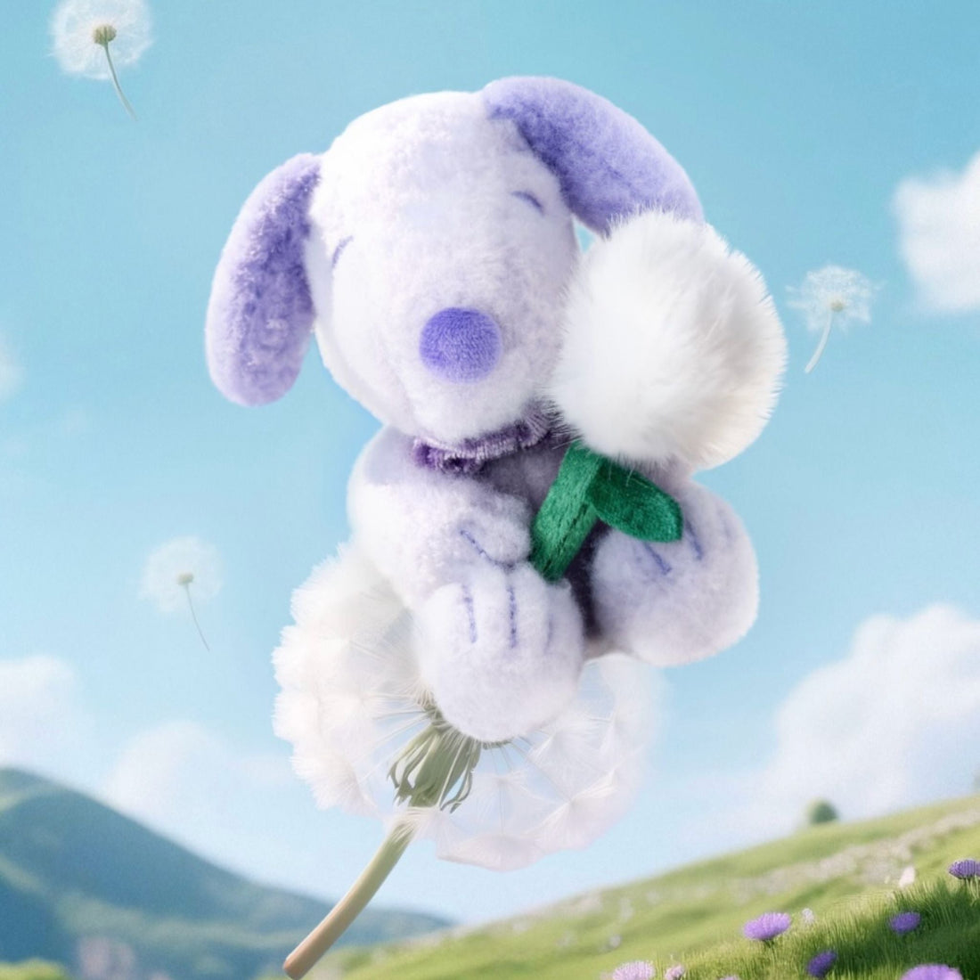 Peanuts Snoopy Flower Gift Series Plush Keychain Blind Box, image 7