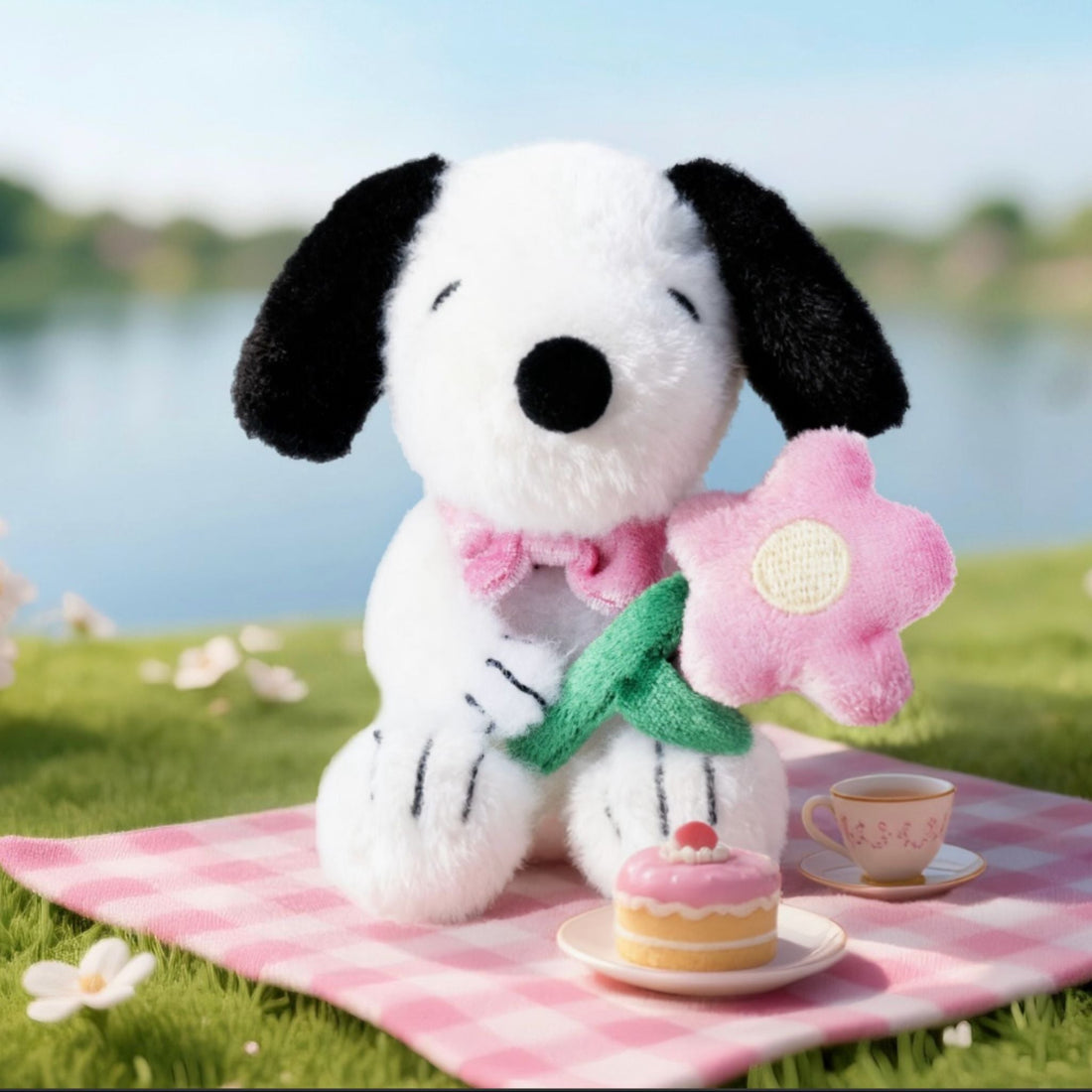 Peanuts Snoopy Flower Gift Series Plush Keychain Blind Box, image 10