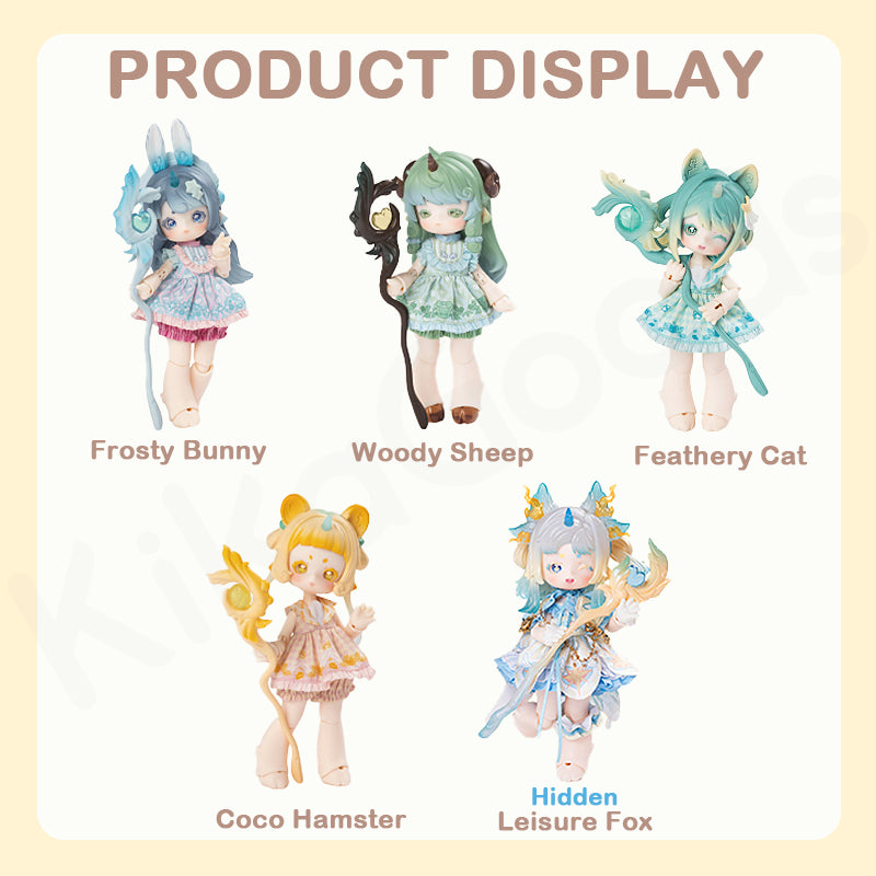 Penny’s Box Antu Cute Beast Magic Series BJD Action Figure Blind Box, image 3