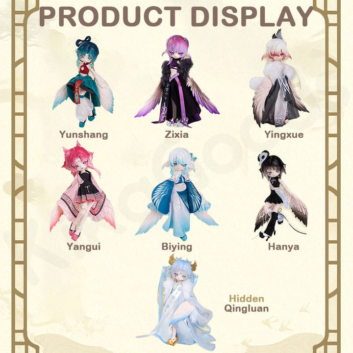 Penny’s Box Luluya Cloud Feather Pavilion Series BJD Action Figure Blind Box, image 2