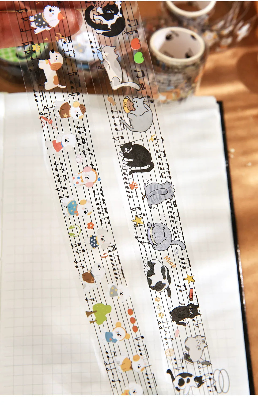 Mr.Paper Pet Melody Series PET Decorative Tape, image 14