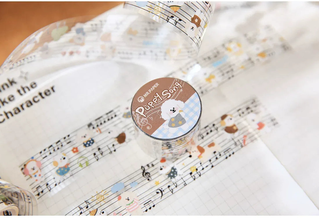 Mr.Paper Pet Melody Series PET Decorative Tape, image 8