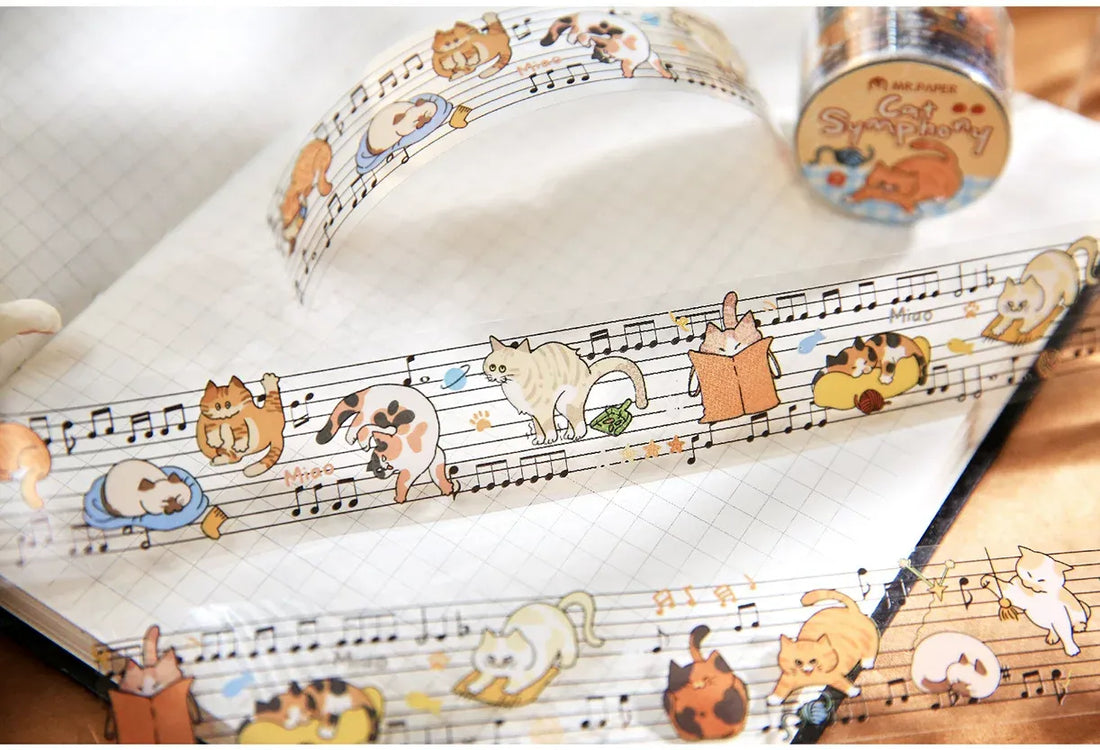 Mr.Paper Pet Melody Series PET Decorative Tape, image 9