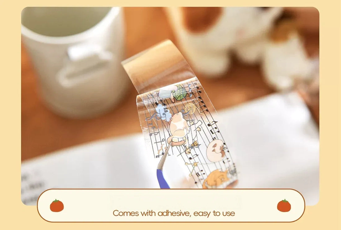 Mr.Paper Pet Melody Series PET Decorative Tape, image 10