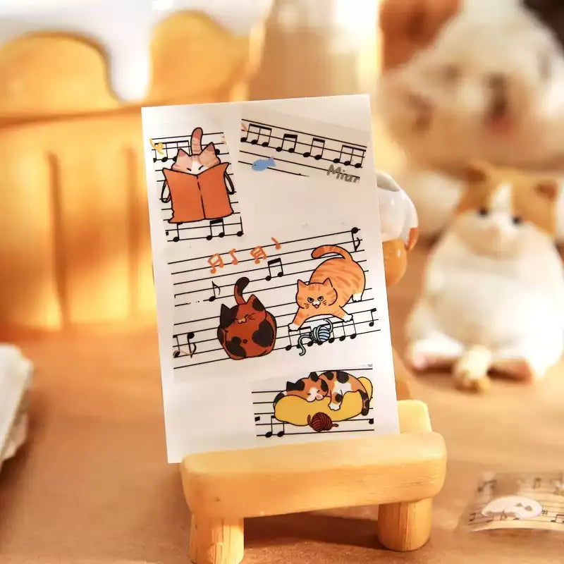 Mr.Paper Pet Melody Series PET Decorative Tape, image 5