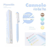Planwith 4in1 Multi-Color Gel Pen 0.5mm