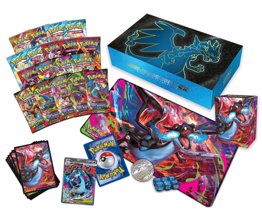 Pokemon TCG Mega Charizard X ex Ultra Premium Collection