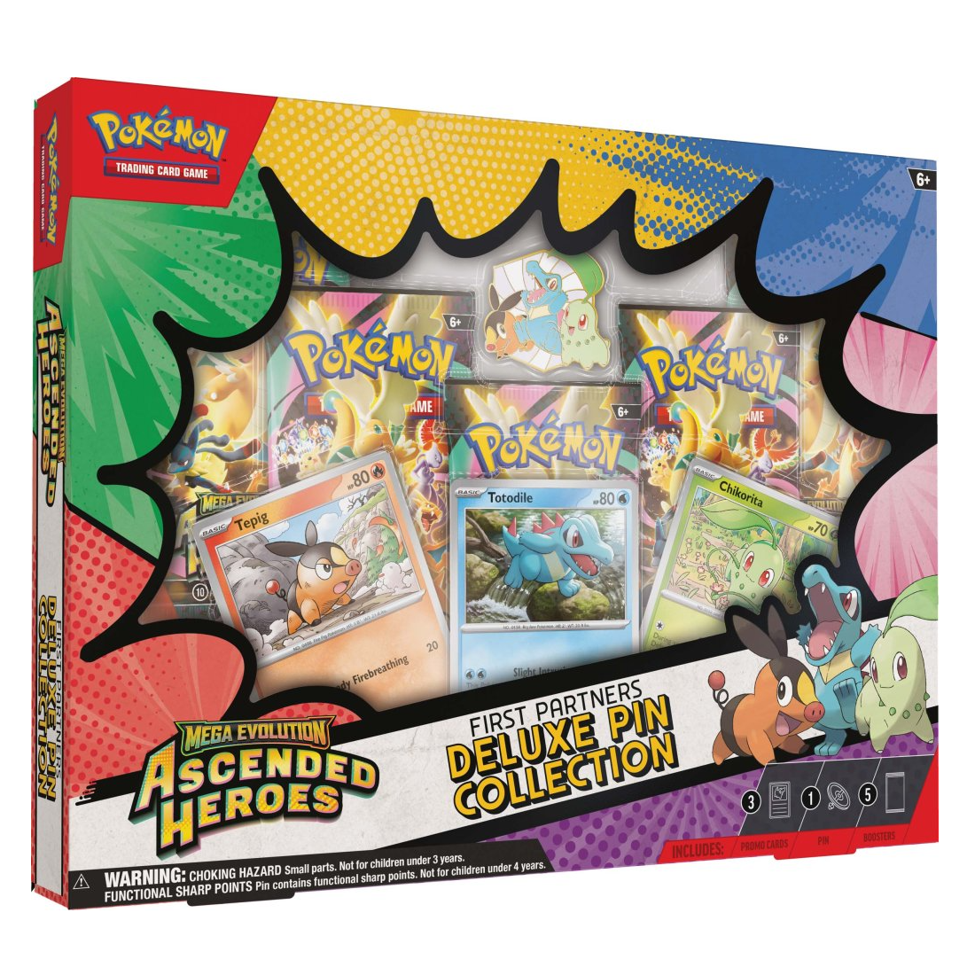 Pokémon TCG Mega Evolution Ascended Heroes Deluxe Pin Collection