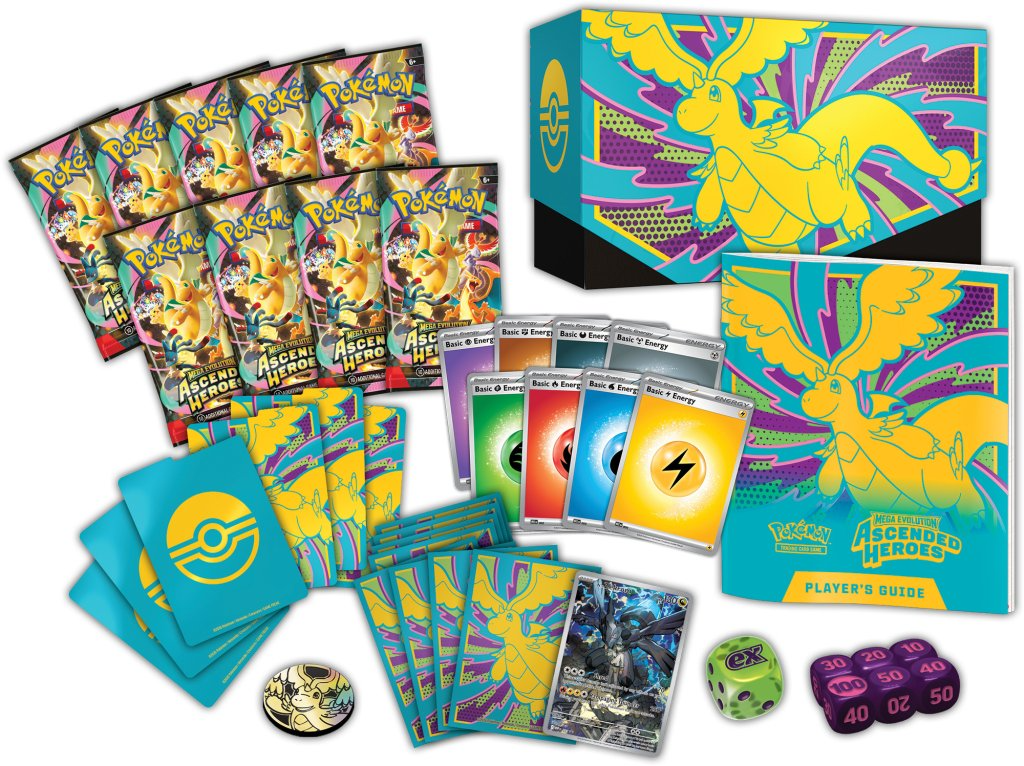 Pokemon TCG Mega Evolution Ascended Heroes Elite Trainer Box