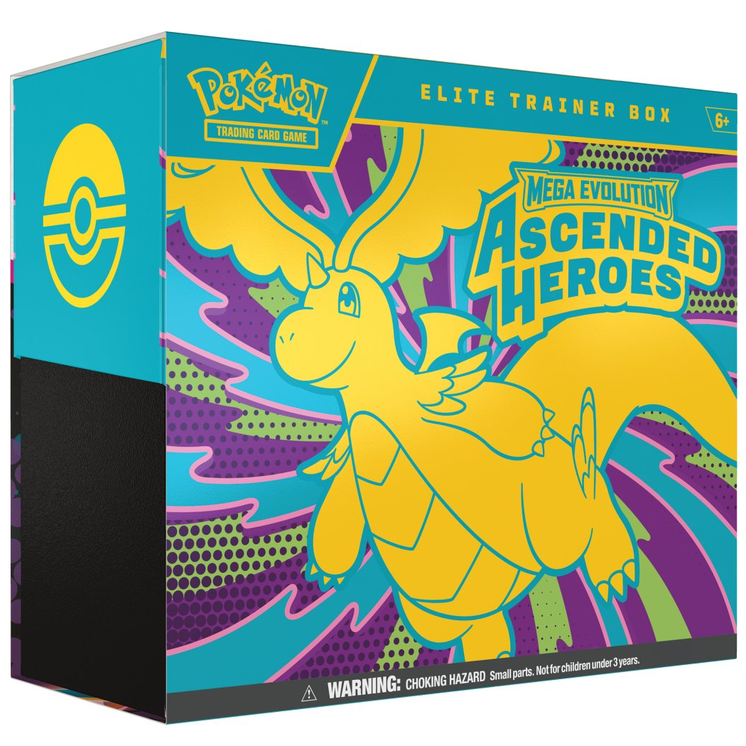 Pokemon TCG Mega Evolution Ascended Heroes Elite Trainer Box