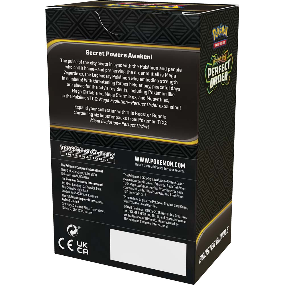 Pokemon TCG Mega Evolutions 3 Perfect Order Booster Bundle, image 2