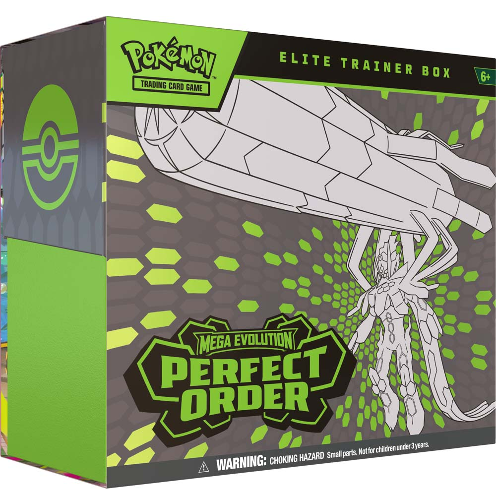 Pokemon TCG Mega Evolutions 3 Perfect Order Elite Trainer Box