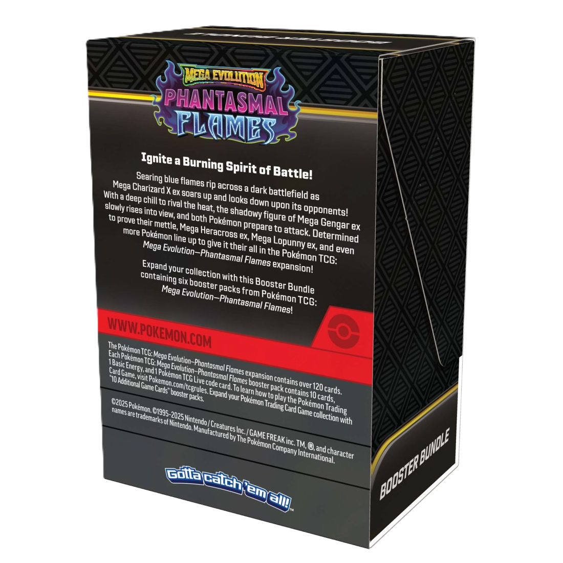 Pokemon TCG Mega Evolution Phantasmal Flames Booster Bundle