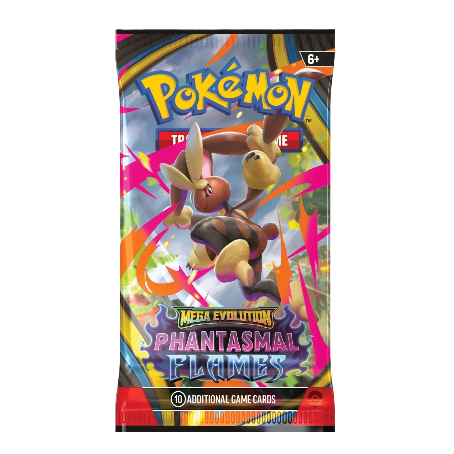 Pokemon TCG Mega Evolutions Phantasmal Flames Booster, image 2