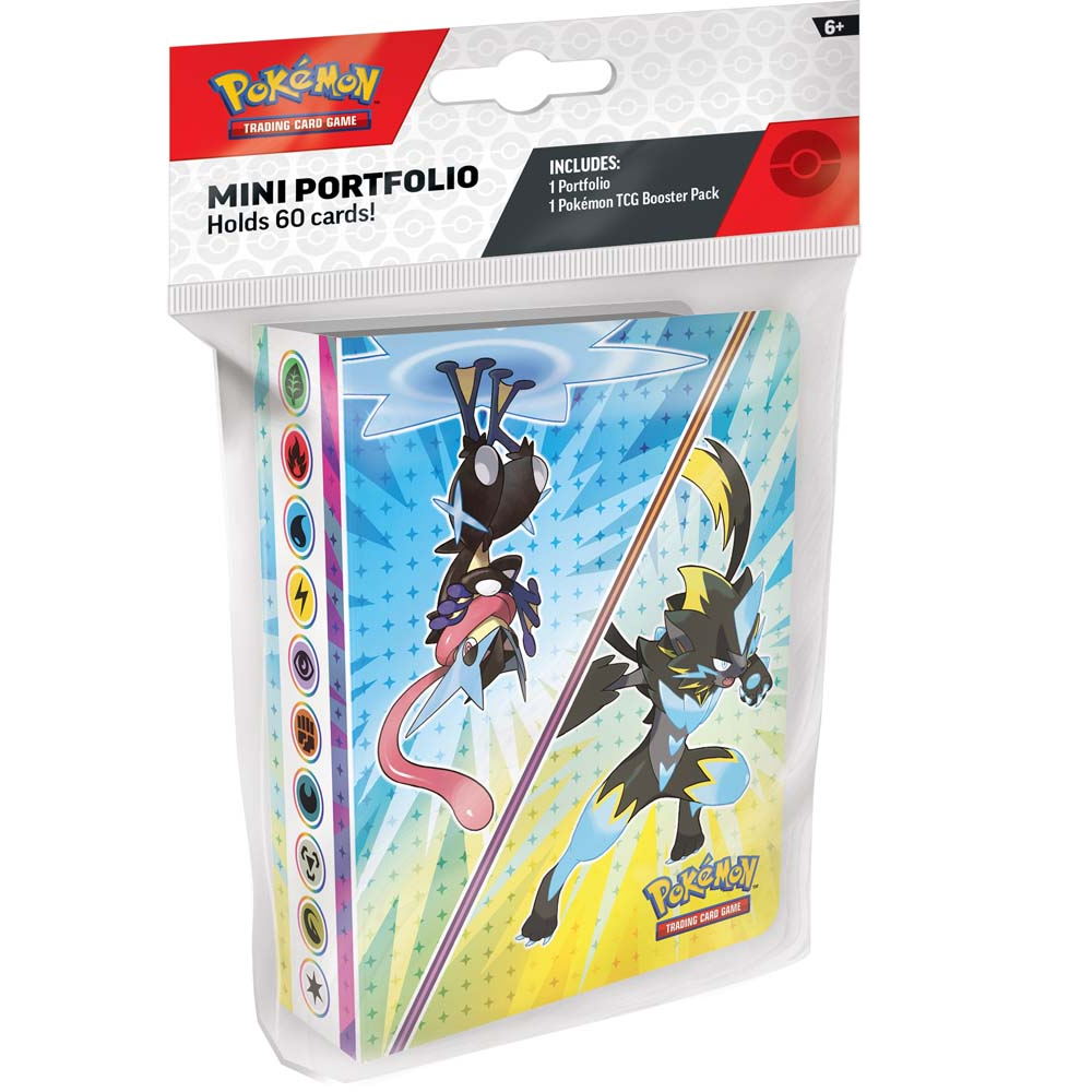 Pokémon TCG Mini Portfolio with Booster Pack
