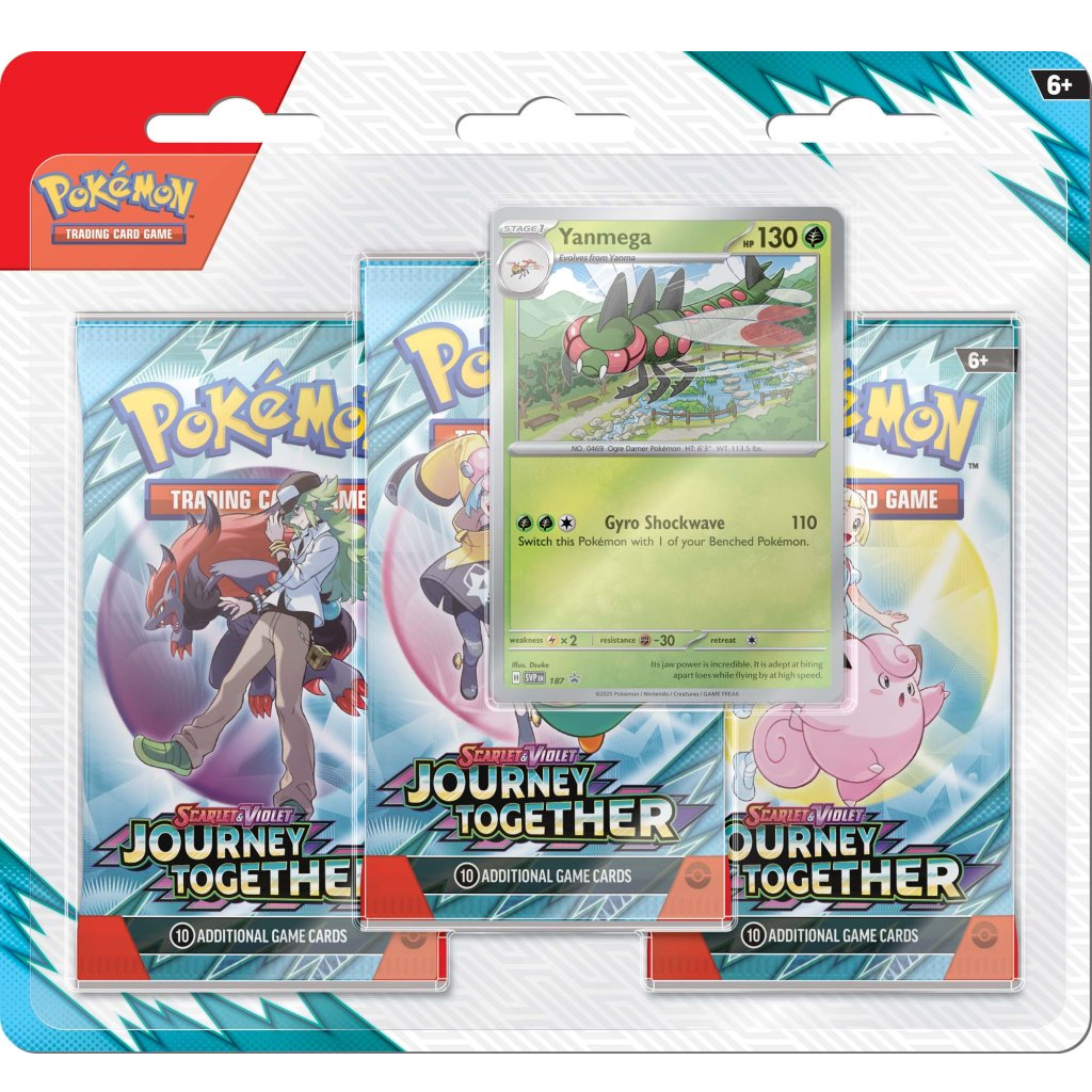 Pokemon TCG Scarlet & Violet Journey Together Three Booster Blister, image 3