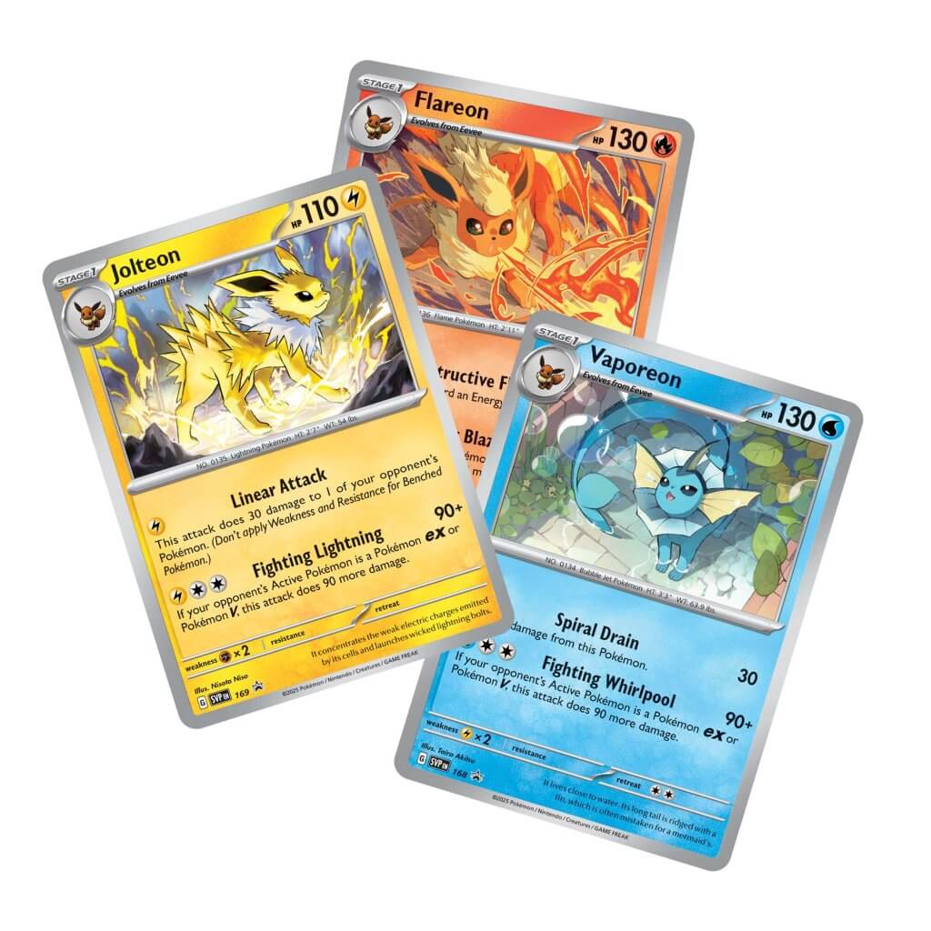 Pokemon TCG Scarlet & Violet Prismatic Evolutions Poster, image 2