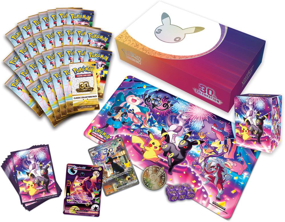 Ultra Collection Pokémon 30th Celebration Ultra-Premium Day/Night Collection – OCARE NZ