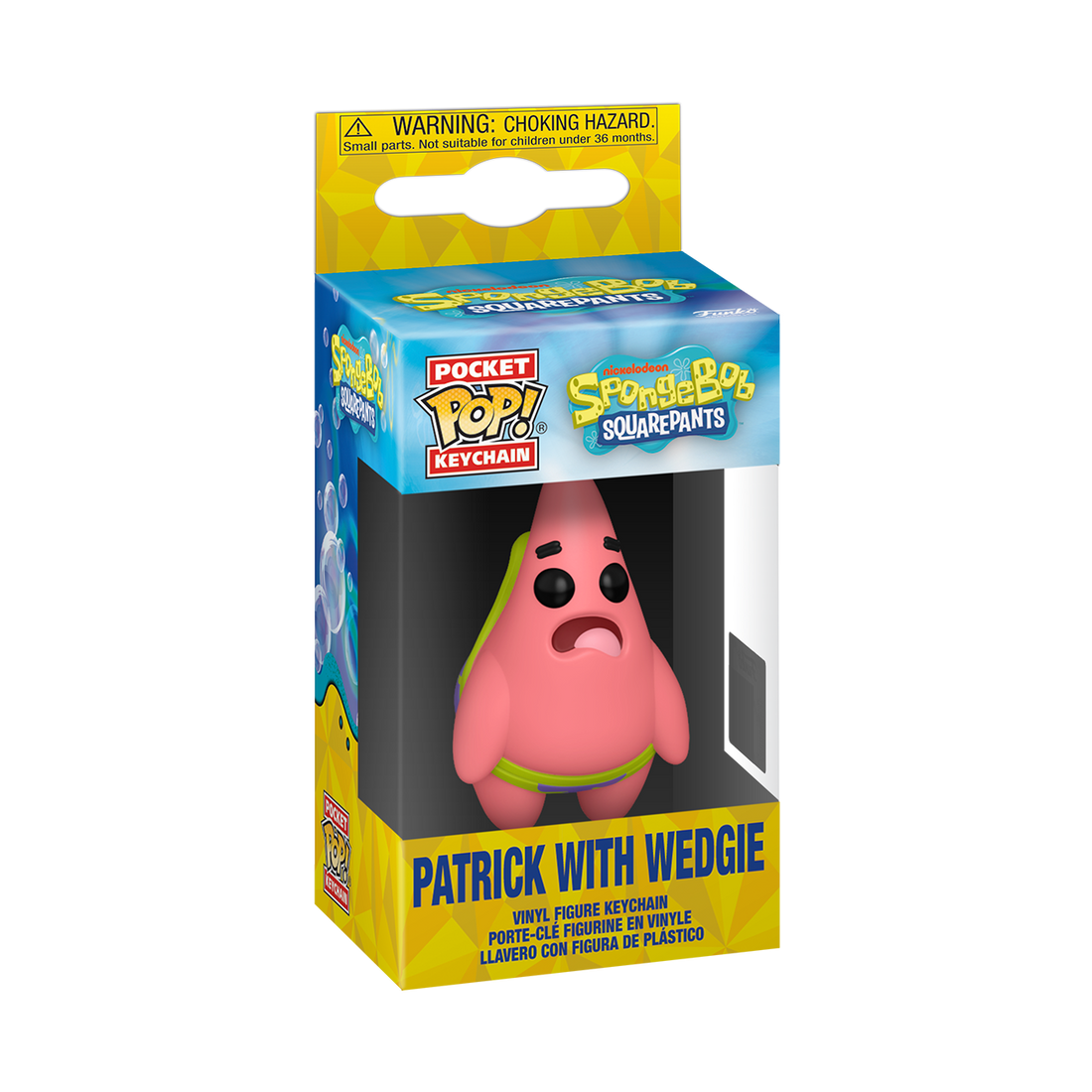 Funko Pop! Keychain SpongeBob - Patrick with Wedgie, image 2