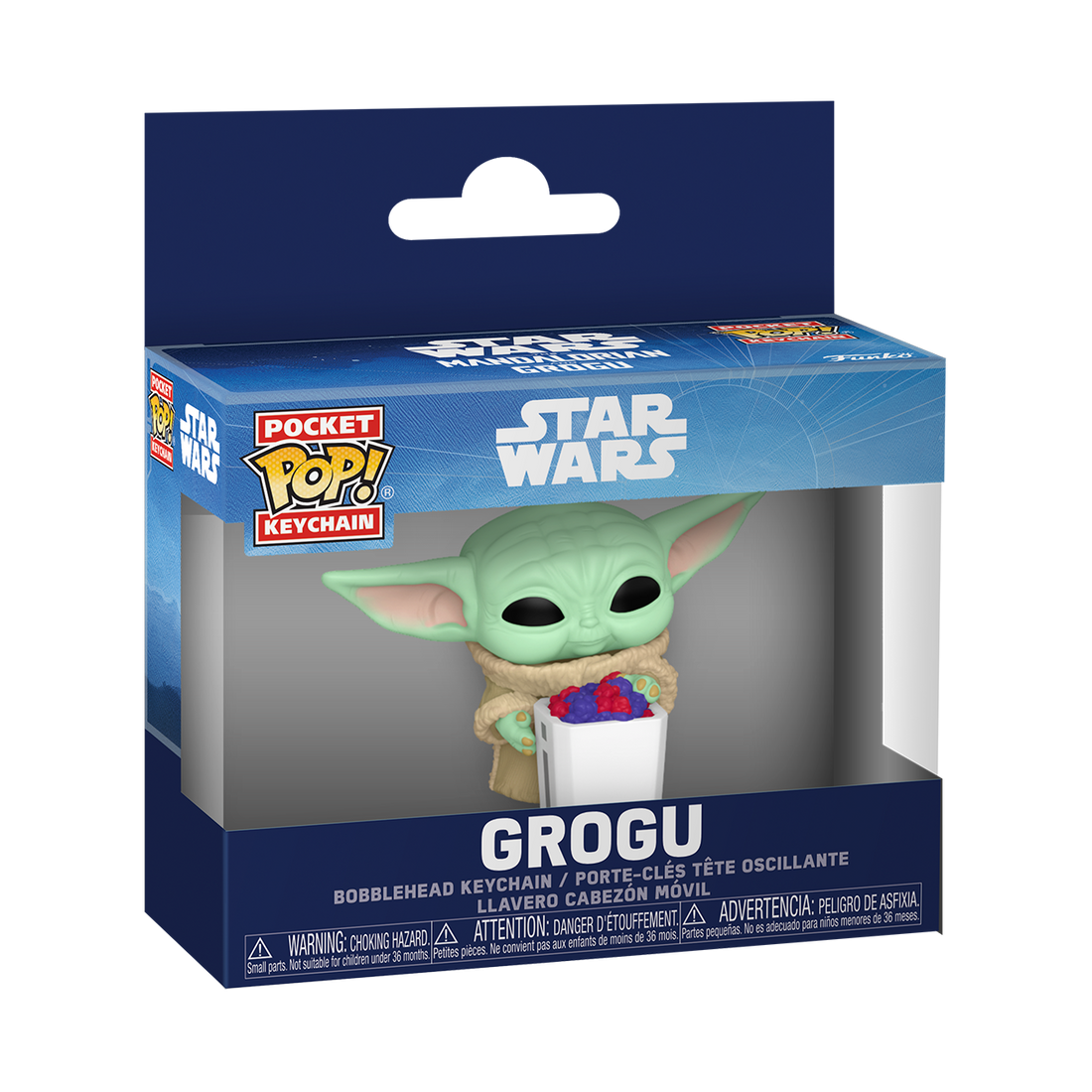 Funko Pop! Keychain Mandalorian & Grogu (2026) - Grogu with Food, image 2