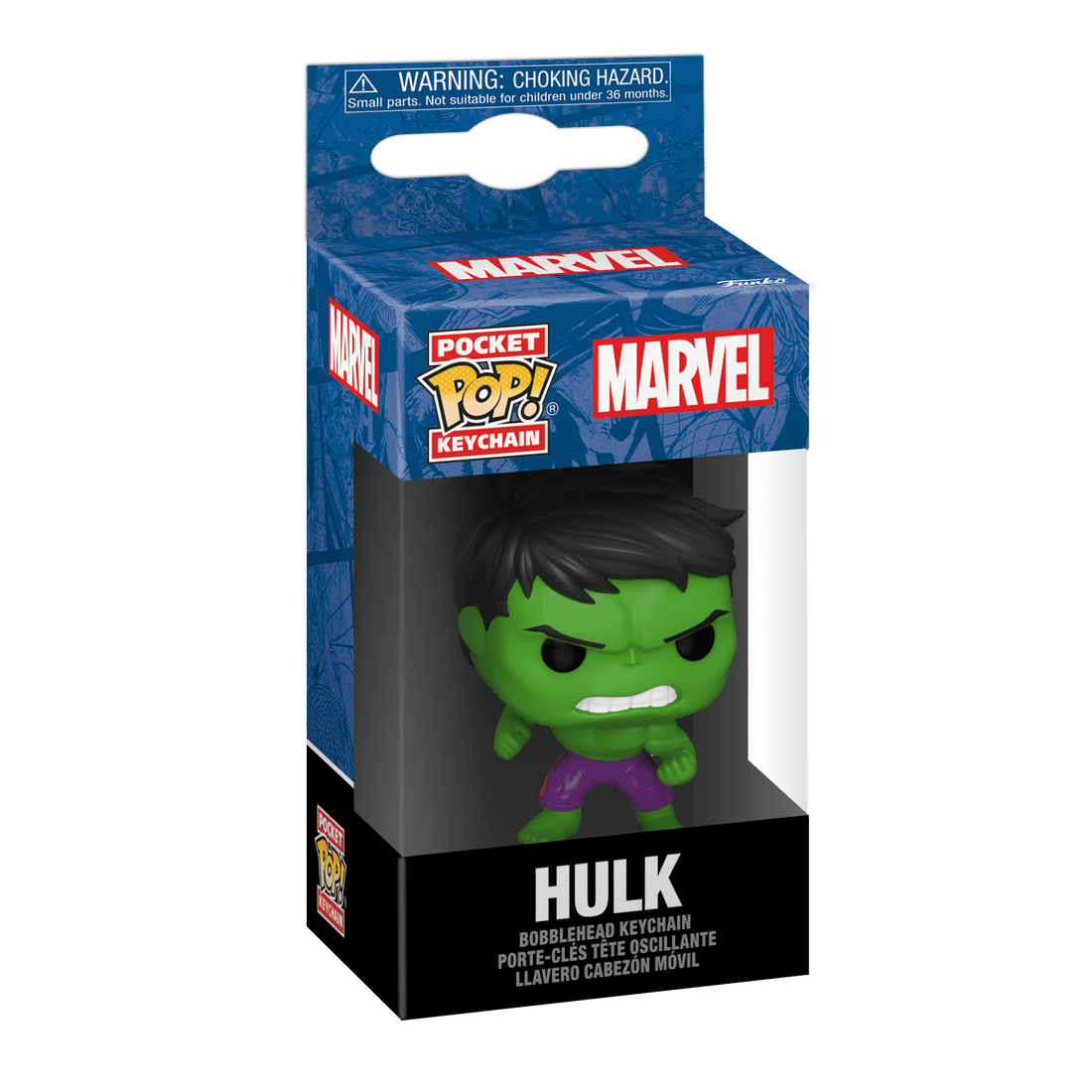 Funko Pop! Keychain Marvel - Hulk New Classics, image 2