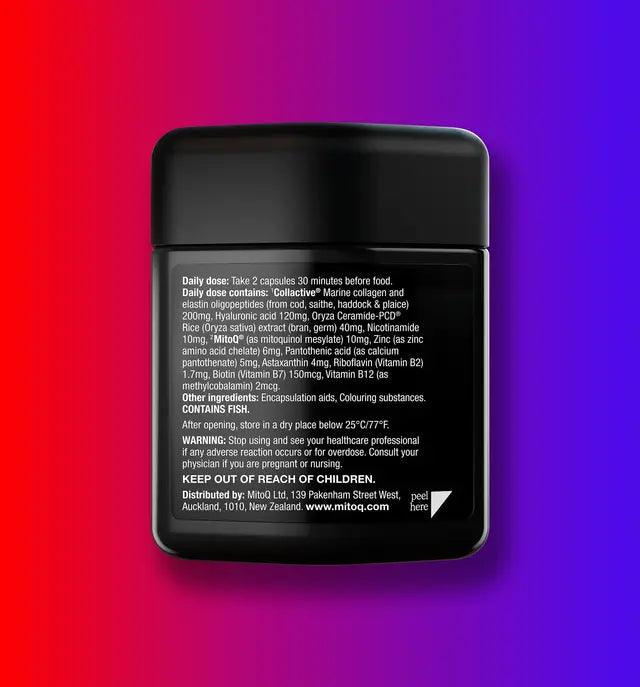 MitoQ Derma +Hydrate 60 Capsules, image 3