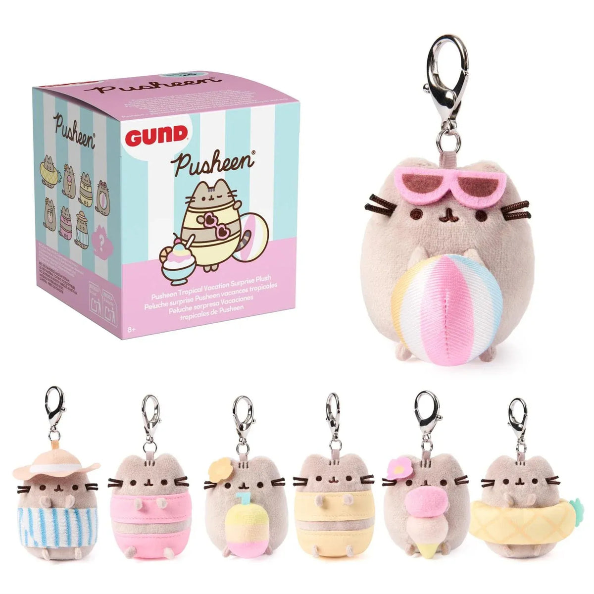 Pusheen Tropical Vacation Series 26 Blind Box