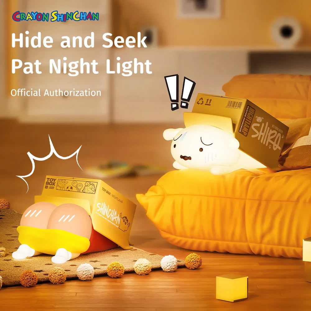 ROCK Crayon Shin-chan Hide and Seek Pat Night Light, image 6