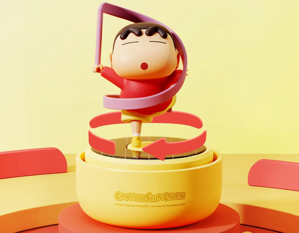 ROCK Crayon Shin-chan Solar-Powered Rotating Car Aroma Diffuser, image 3