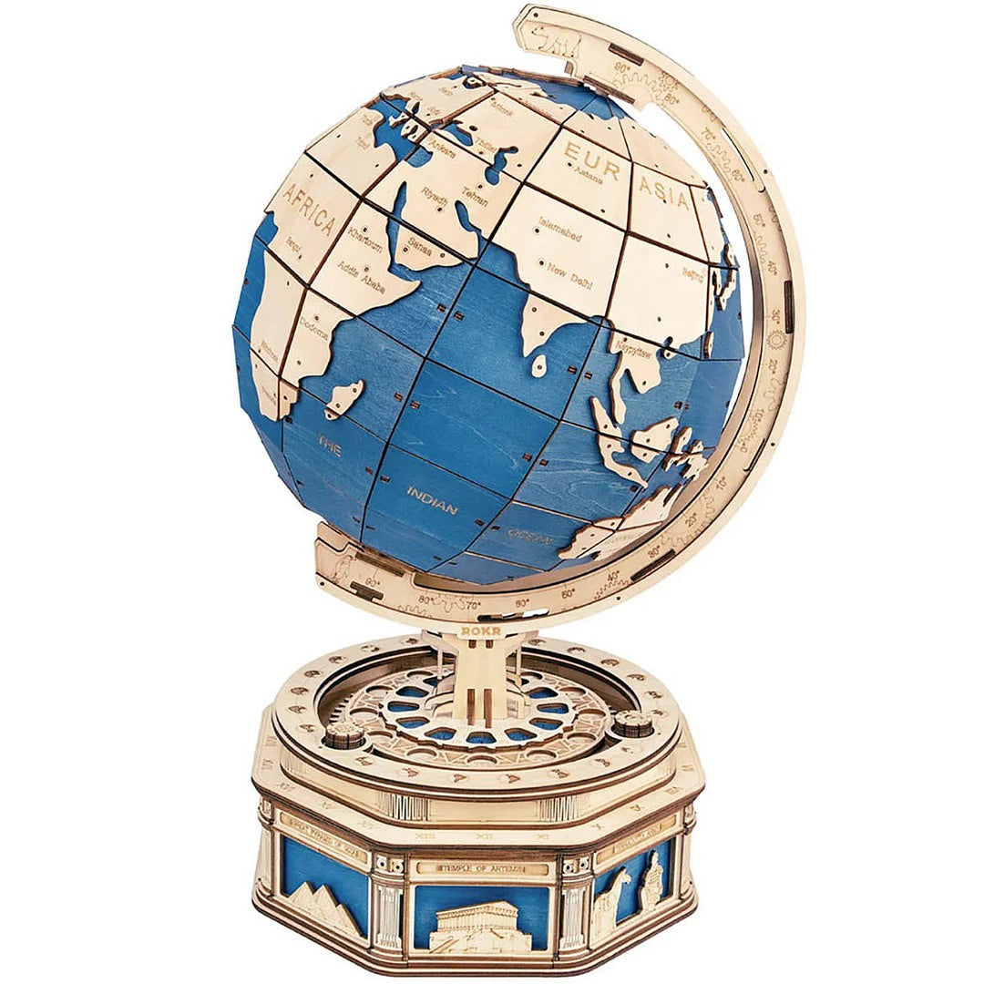 ROKR The Globe Model 3D Wooden Puzzle - ST002