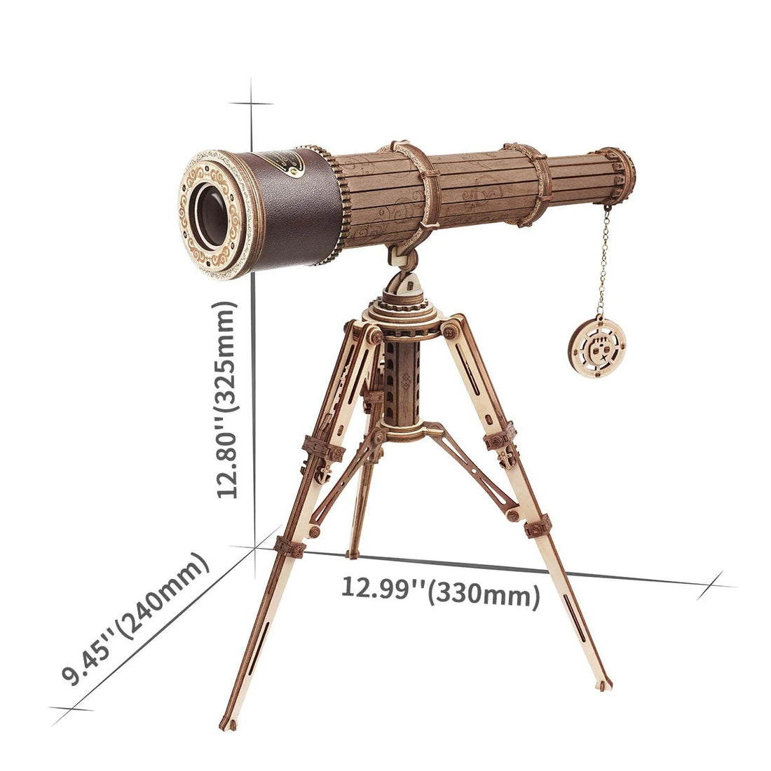 ROKR Monocular Telescope 3D Puzzle DIY Kit, image 9