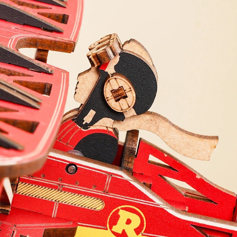 ROKR Sky Captain Scale Model 3D Puzzle DIY Kit, image 8