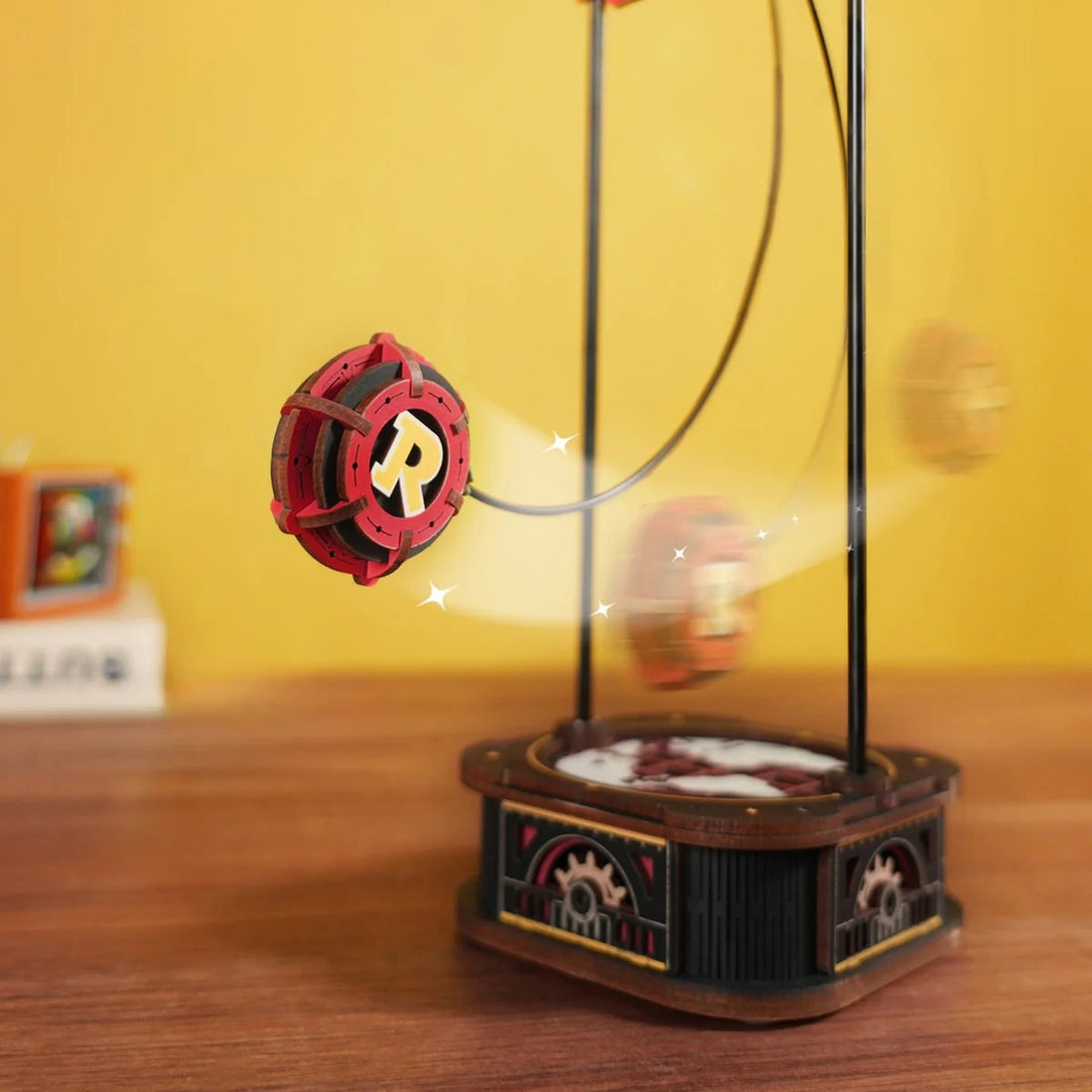 ROKR Sky Captain Scale Model 3D Puzzle DIY Kit, image 3