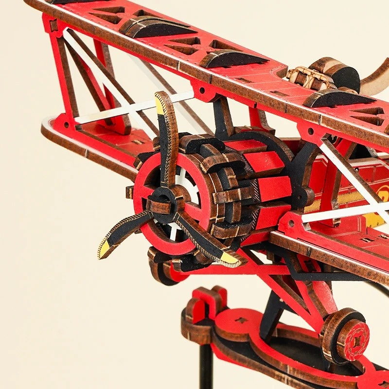 ROKR Sky Captain Scale Model 3D Puzzle DIY Kit, image 7