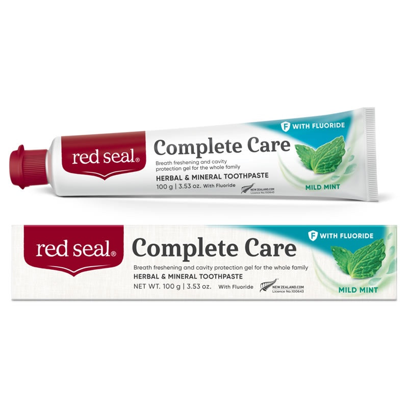 Red Seal Complete Care Mild Mint Toothpaste 100g - With Fluoride