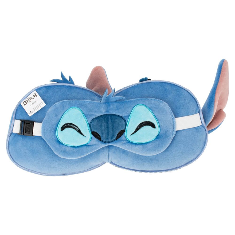 Relaxeazzz Disney Stitch Travel Pillow & Eye Mask Set, image 3